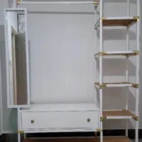 رگال جاکفشی و آویز لباس همراه با کشو