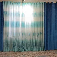 پرده حریر پانچ طرحدار