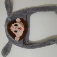 کلاه عروسکی کاپشن وارداتی سرهمی