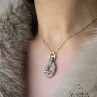گردنبند تک هرمس