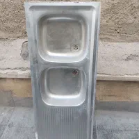 سینک دو لگن چپ