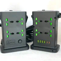 چند راهی برق/شارژر/هاب شارژ usb/سیار برق/تک عمده