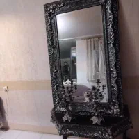 فروش آیینه بهمراه میز و شمعدان