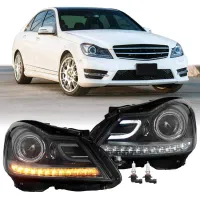چراغ جلو بنز C200 چینی نو W204 یک جفت