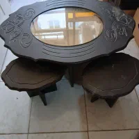 میزجلو مبلی به همراه ۴عدد عسلی