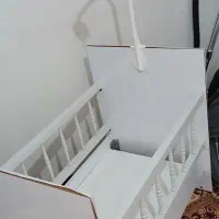 تخت و حالت گهواره نوزاد ،کریر ،سرویس تشک کامل