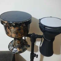 ضرب وتمپو همراه کاور وپایه نو