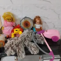 عروسک اسباب بازی جاروبرقی طبل کوله پشتی مهد