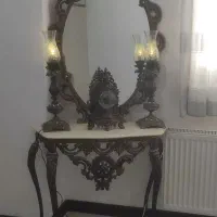 میز.شمدون.ساعت.ایینه