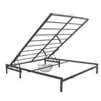 کف تخت فلزی جکدار پایه دار مدل METAL / ماکان چوب