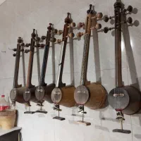 رو دسته استخوان کاری و آبنوس