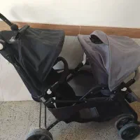 کالسکه دوقلو خارجی جنس باکیفیت