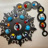 آویز دکوری چشم نظر دار