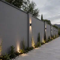 رنگ عایق بدون پوسته و تغییر رنگ / دیوار باغ و نما