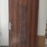 درب چوبی و چهارچوب اهنی