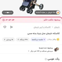 کالسکه دلیجان مدل بنیتا.