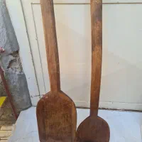 کفگیر چوبی بزرگ