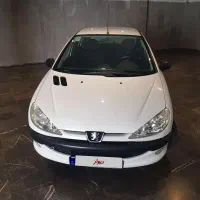 206 تیپ ۲ سفید سلامت سند دست اول