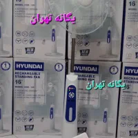 پنکه شارژی HYUNDAI ایستاده بزرگ وارداتی کره ای اصل