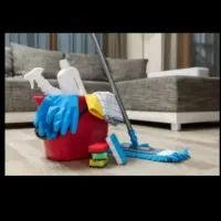نظافت منزل نظافت پارکینگ راه پله توسط خانم