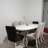 میز غذا خوری چوبی ۶ نفره