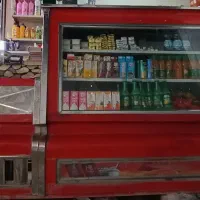 یخچال ویترینی دو درب بزرگ