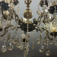 دو عدد لوستر برنز اصل و فوق ستگین