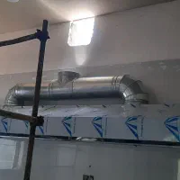 هود استیل .گالوانیزه .کانال .تهویه .هود صنعتی