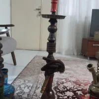 دوتاقلیون چوب سرخ چن تاشیشه قلیون
