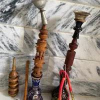 قلیون سالم چوبی تنه