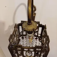یک عدد دیوار کوب برنزی|لوستر و چراغ آویز|گلستان (تهران), |دیوار