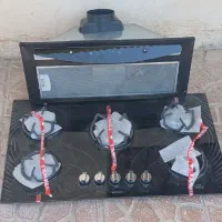 گاز رومیزی برقی طرح جدیدبا هودمتورسنگین نو به قیمت