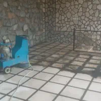 کفسابی سابزنی شستن نما (( براق تمیز کردن سنگ  ))