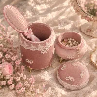 جاجواهری و جابرسی مخملی کار دست .بسیار شیک و زیبا