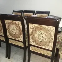 مبل چوبی و پارچه‌ای