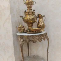 سماور برنز و زیر سماوری