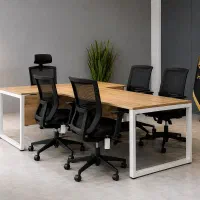 میز مدیریت و کنفرانس کد m100 /صندلی اداری