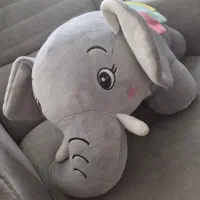 عروسک کوسن فیل بالدار با پتو