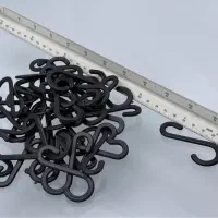 قلاب آویز پلاستیکی اس شکل محکم
