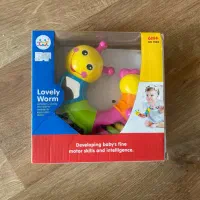 اسباب بازی جغجغه کودک هولی تویز مدل کرم lovelyworm