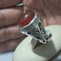 انگشتر عقیق یمنی کهنه