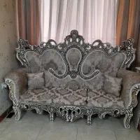 مبل ۷نفره سالم بدون شکستگی ،نسکافه ای رنگ
