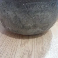 یک عدد بایه مسی قدیمی طرحدار