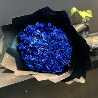 گل رز روبانی همیشه ماندگار