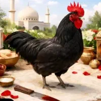 مرغ و خروس قربونی