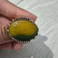 انگشترنقره با نگین عقیق