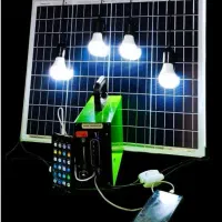 پکیج خورشیدی روشنایی و شارژر