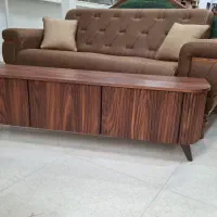 میز تلویزیون طرح لوکس گوشه گرد