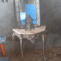 سلام آینه شمعدان برنجی