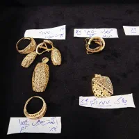 زنجیر و نیم ست و گردنبند و پلاک و انگشتر و گوشواره